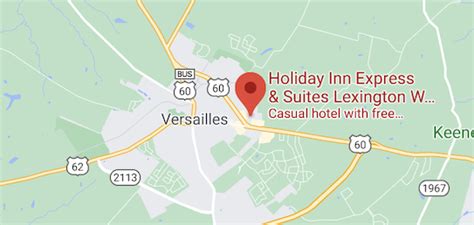 which holiday inn express is closer to the rolex kentucky|holiday inns kentucky map.